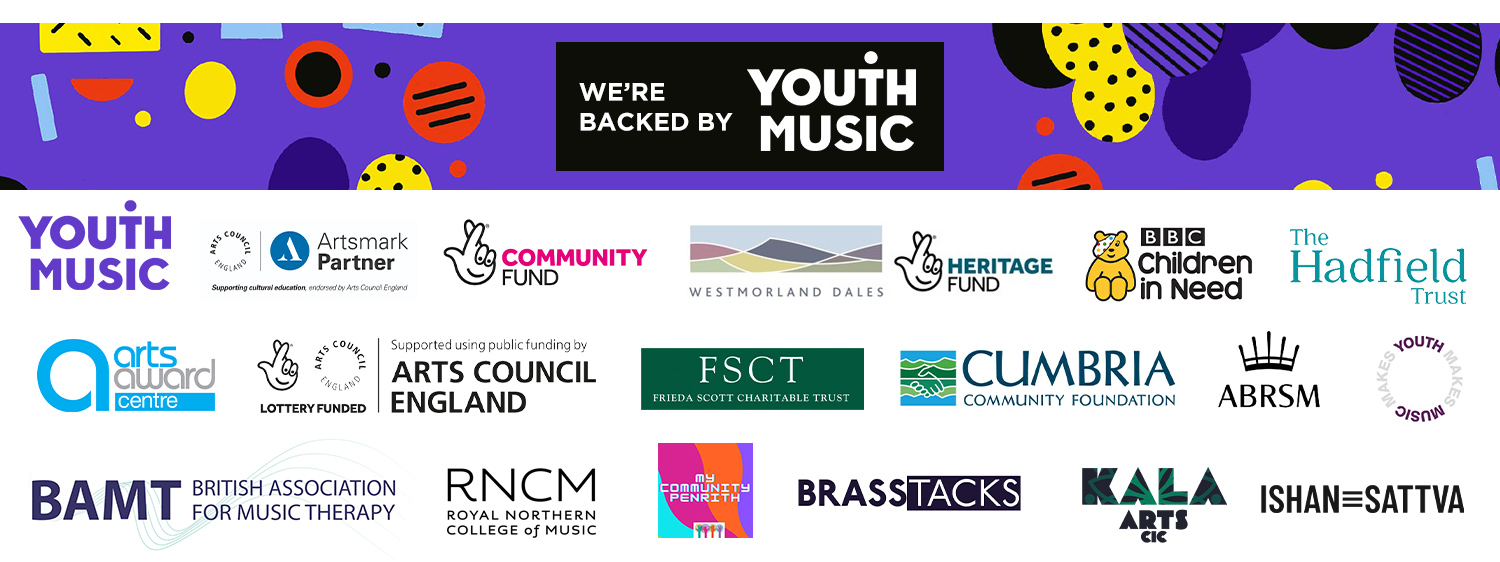 Drum and brass funding bodies and partners